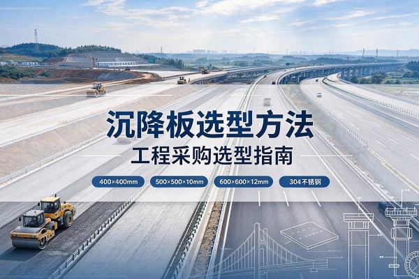 昌邑沉降板选择方法
