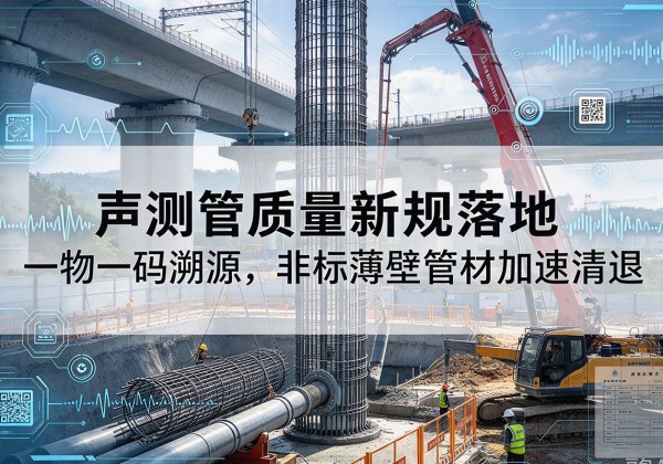昌邑声测管质量新规落地，一物一码溯源，非标薄壁管材加速清退